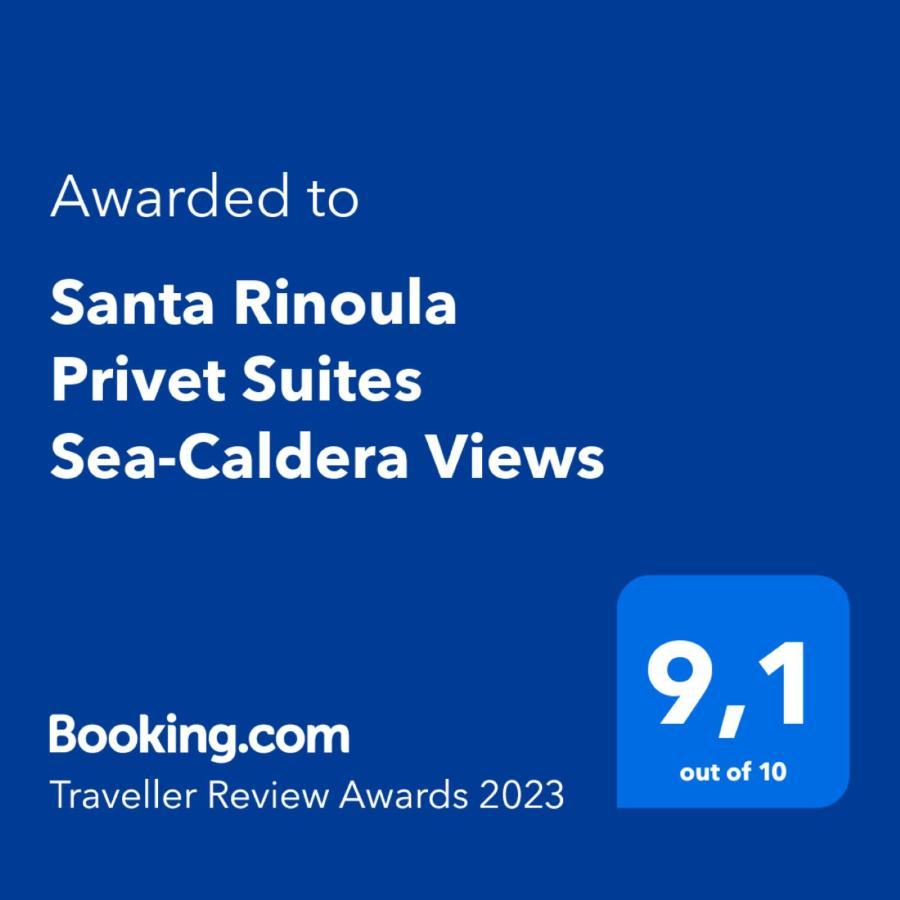 Santa Rinoula Suites Sea Sunset Views Adults Only Мегалохори Экстерьер фото